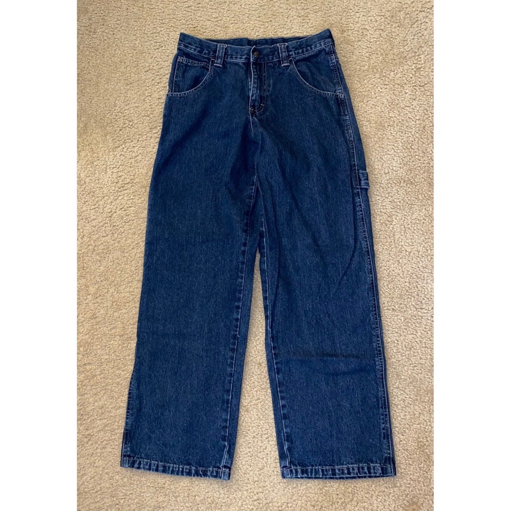 Vintage Y2K Lee carpenter skater lose jeans youth juniors boys size 16 regular